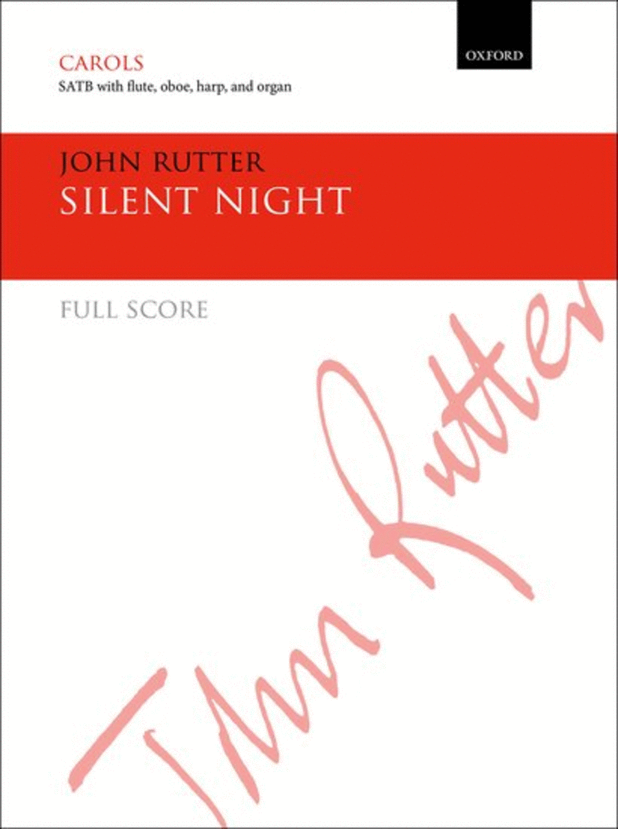 Silent Night 4-Part scores gallery preview page 1