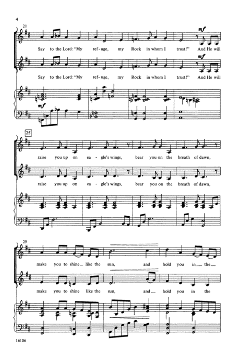 On Eagle's Wings 2-Part scores gallery preview page 4