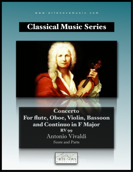 Concerto for Flute, Oboe, Violin, Bassoon and Continuo RV 99 image number null