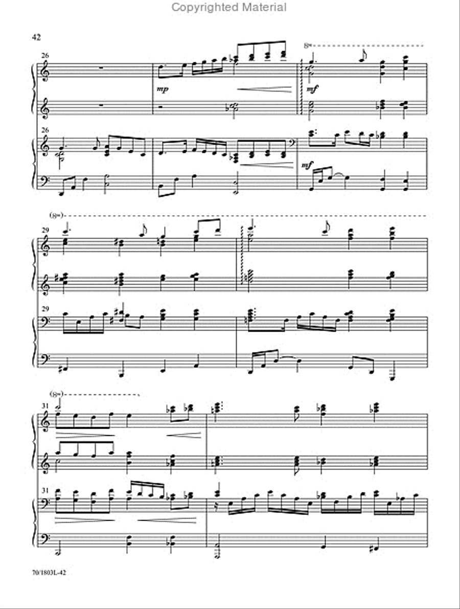 Great Things He Has Done! Piano Duet scores gallery preview page 11