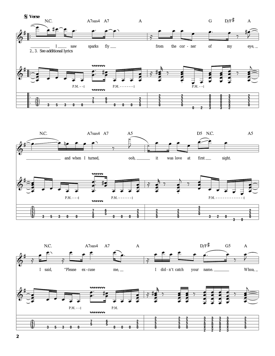 Seventeen Acoustic Guitar scores gallery preview page 2