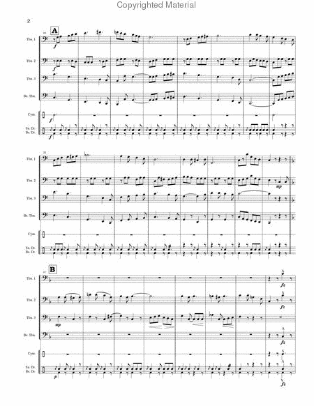 Seventy-Six Trombones (trombone quartet)