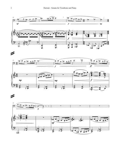 Sonata for Trombone & Piano
