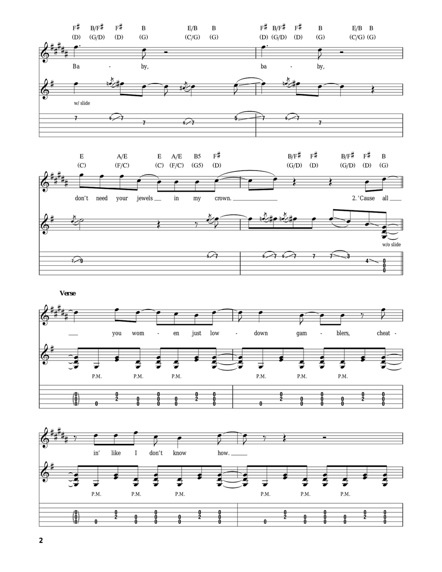 Tumbling Dice Tumbling Dice Acoustic Guitar scores gallery preview page 2