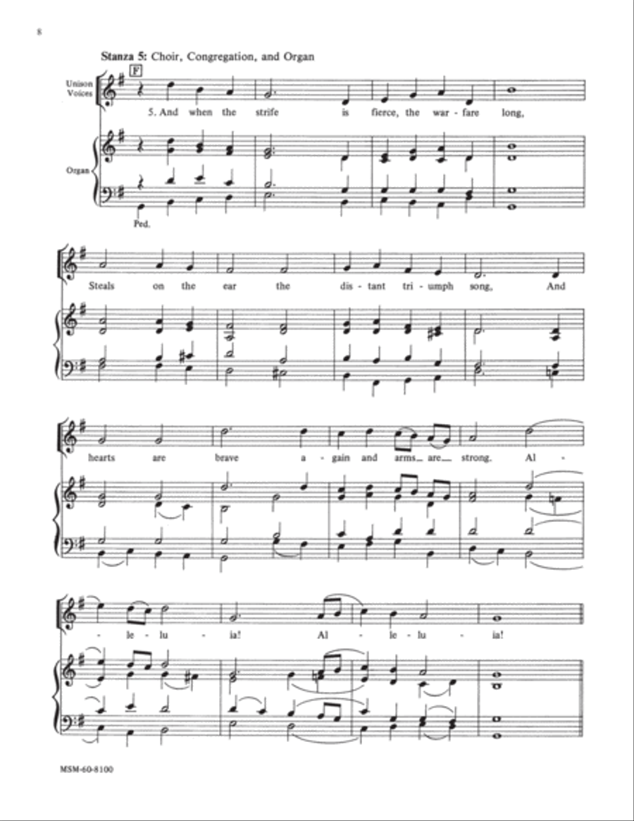 For All the Saints (Full Score) Choir scores gallery preview page 6