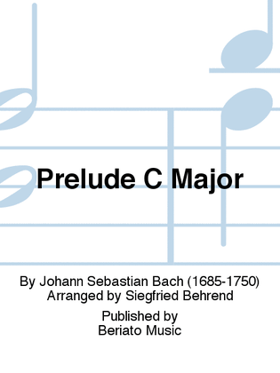 Book cover for Prélude C-Dur