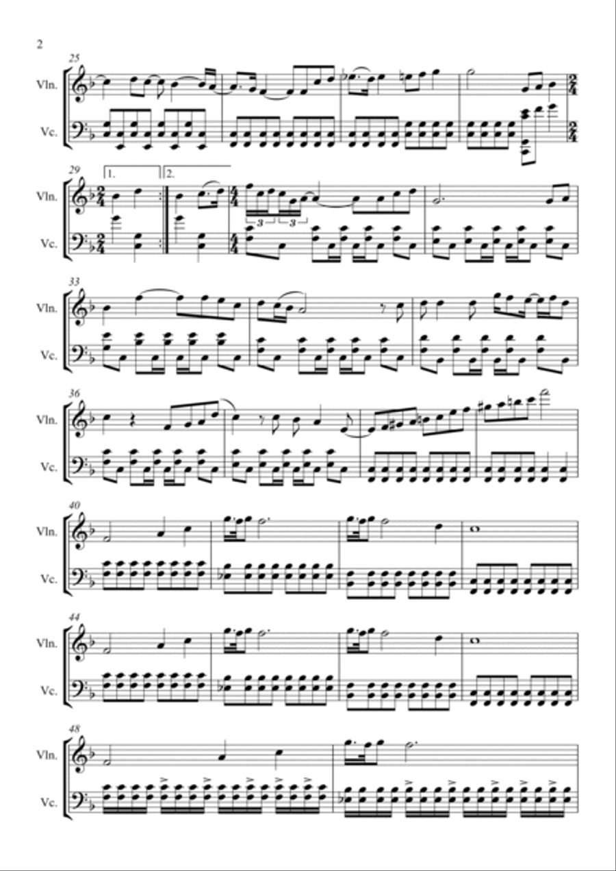 Hey Jude Hey Jude Score and Parts scores gallery preview page 3