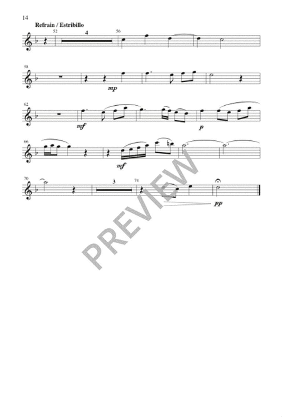 Alegre Luz 4-Part scores gallery preview page 14