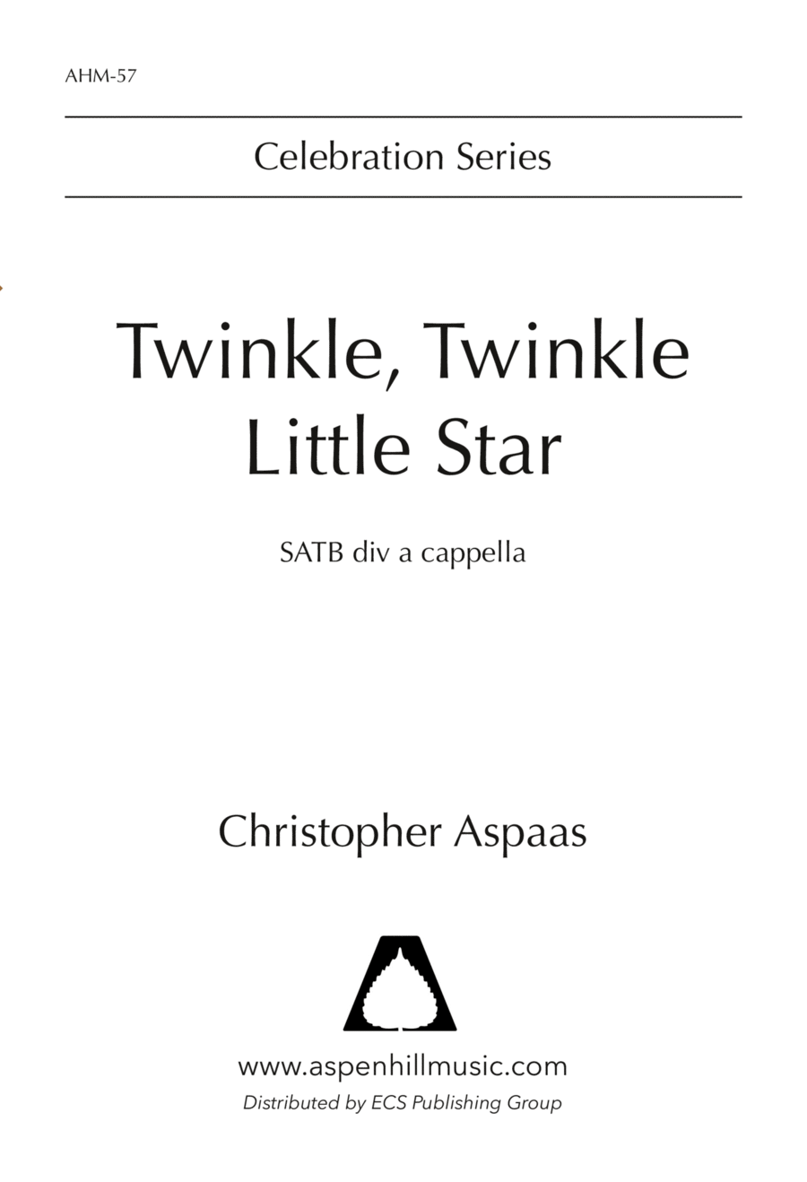 Twinkle, Twinkle Little Star Divisi scores gallery preview page 1