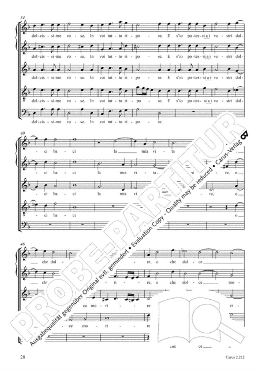 Love songs. Choral collection with CD 4-Part scores gallery preview page 25
