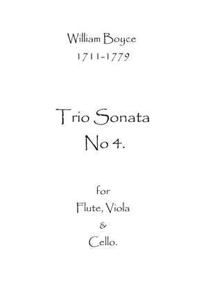Book cover for Trio Sonata No.4