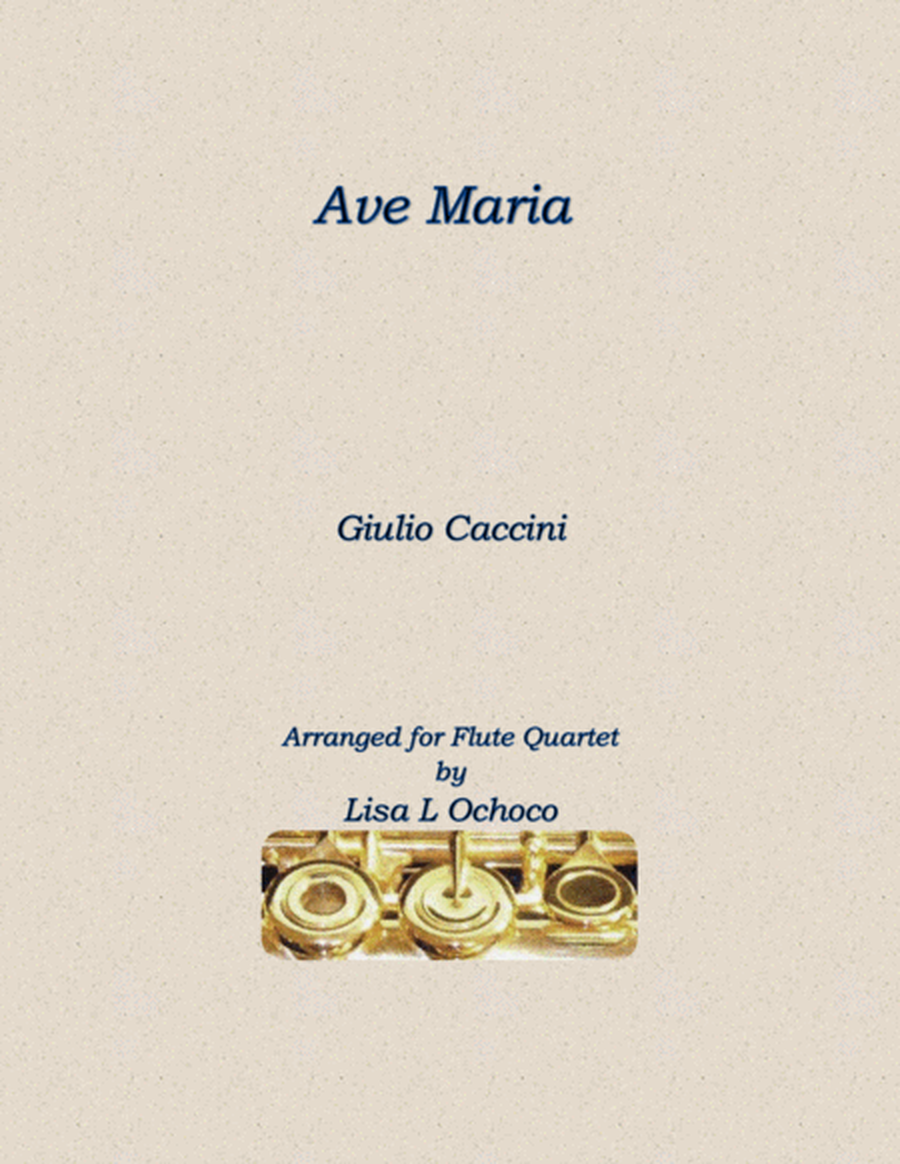 Ave Maria for Flute Quartet image number null