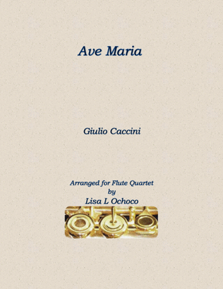 Ave Maria for Flute Quartet