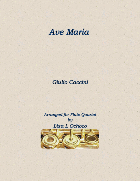 Ave Maria for Flute Quartet image number null