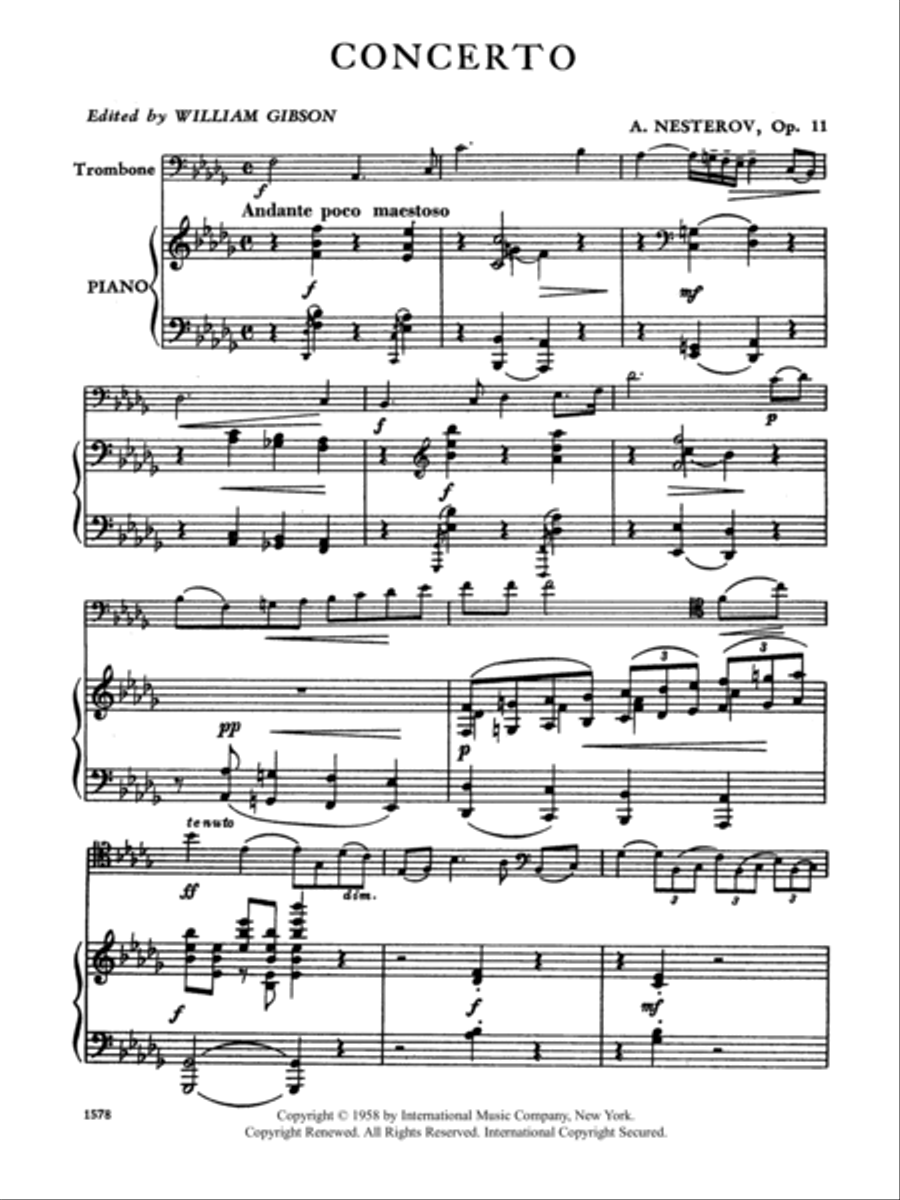 Concerto Piano Accompaniment scores gallery preview page 2