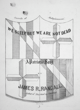 We Sleep, But We Are Not Dead. A Patriotic Song
