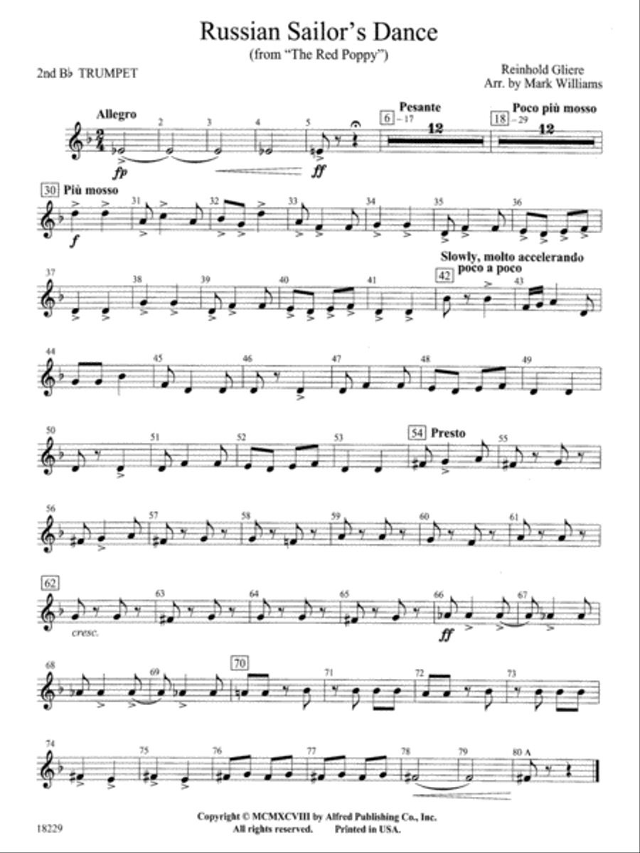 Russian Sailor's Dance (from 
