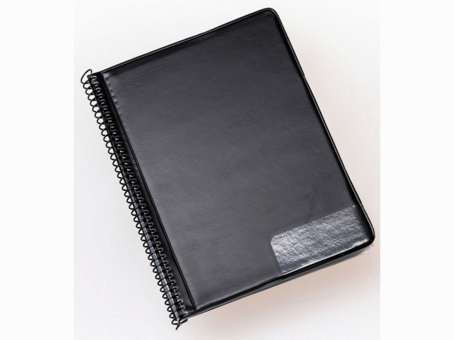 Book cover for Marching band folder 12,4x17,8 cm with 30 inserts