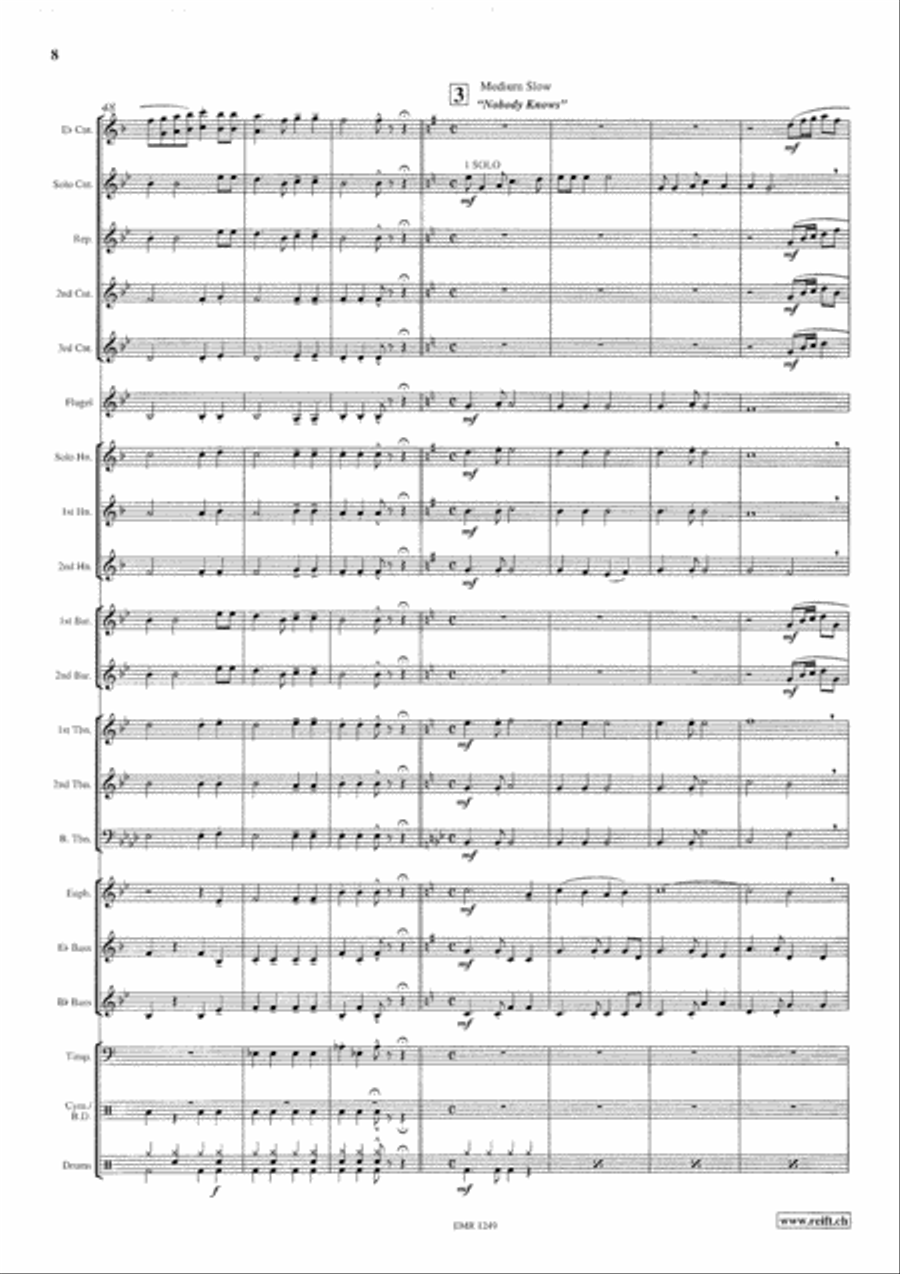 A Gospel Voyage Brass Band scores gallery preview page 9