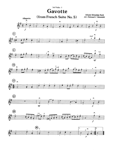 Highland/Etling String Quartet Series: Set 3: 2nd Violin