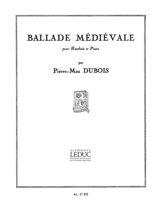 Ballade Medievale (oboe & Piano)