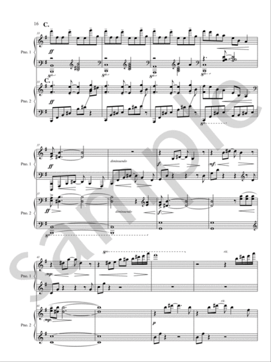 Tenement Rhapsody Tenement Rhapsody Chamber Music scores gallery preview page 10