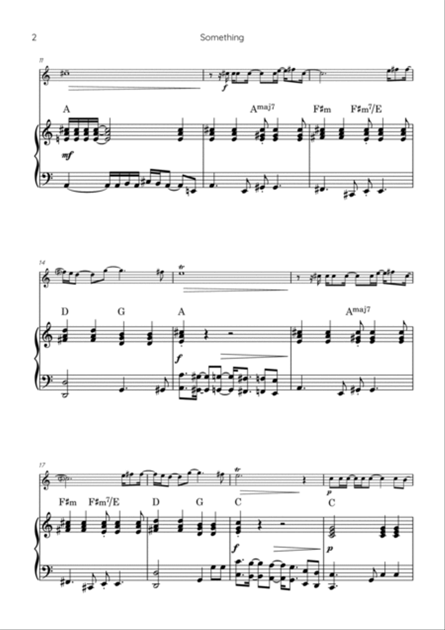 Something Something Piccolo scores gallery preview page 2