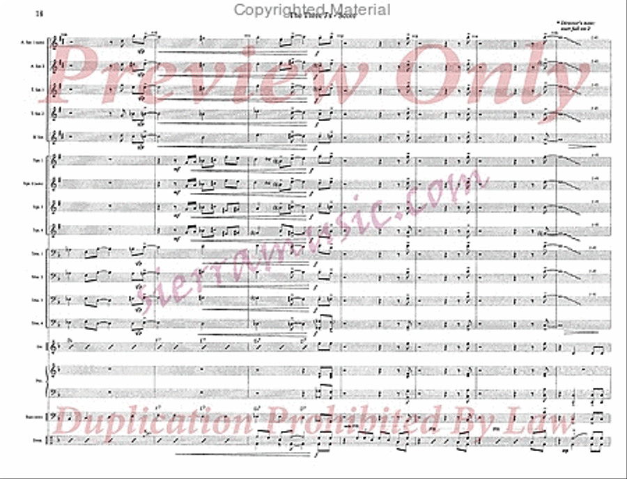 The Three J's Jazz Ensemble scores gallery preview page 19
