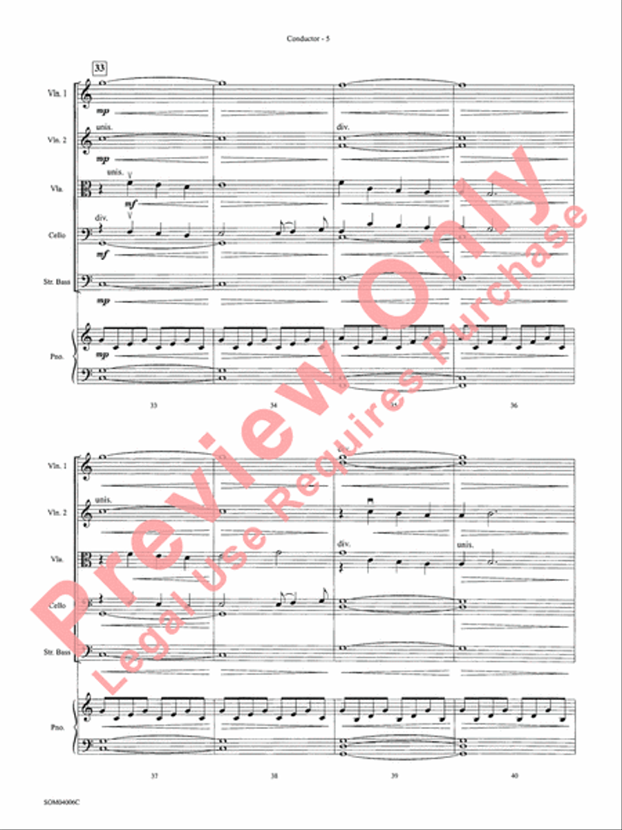 Into the West (from The Lord of the Rings: The Return of the King) String Orchestra scores gallery preview page 8