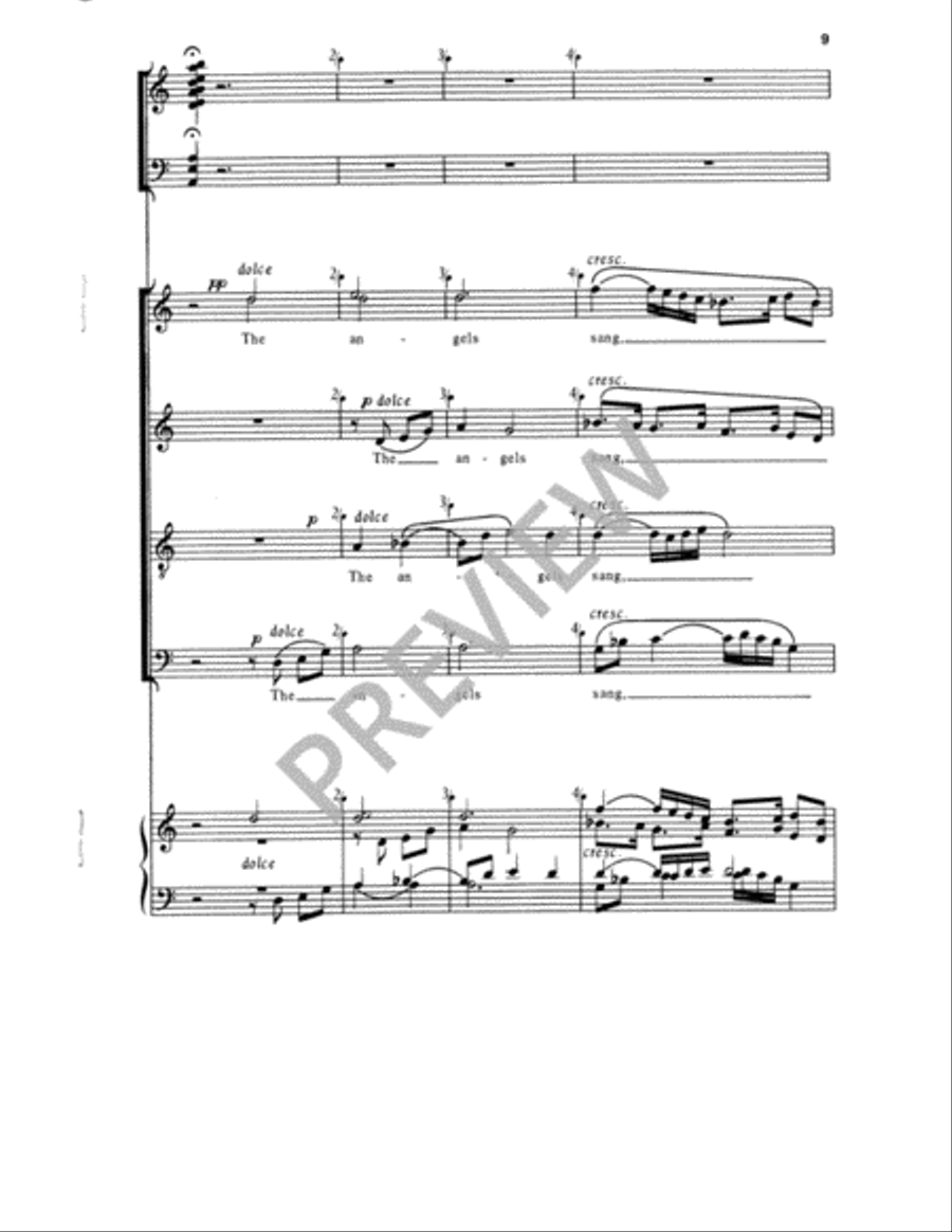 From Lands That See the Sun Arise 4-Part scores gallery preview page 10
