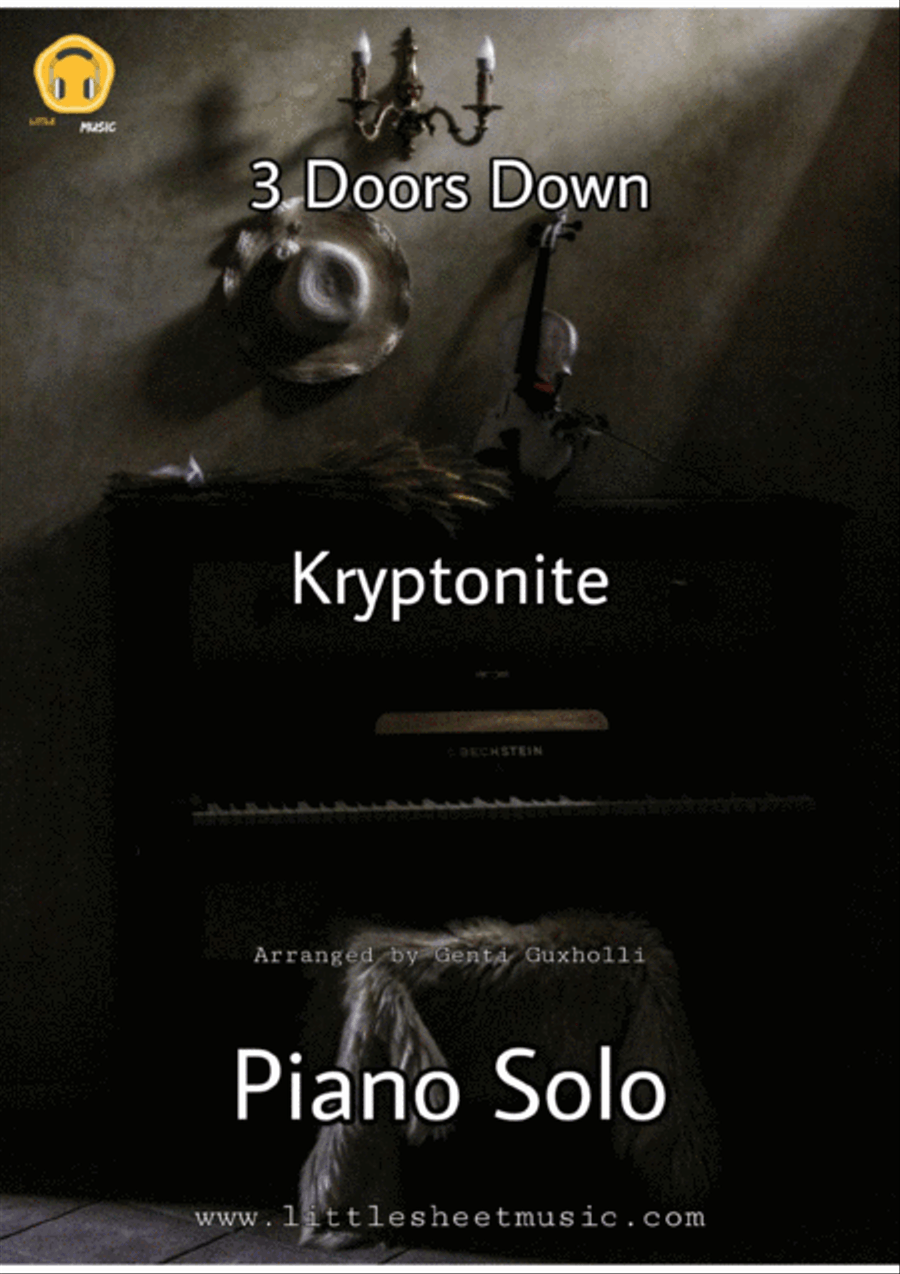 Kryptonite Kryptonite Piano Solo scores gallery preview page 1