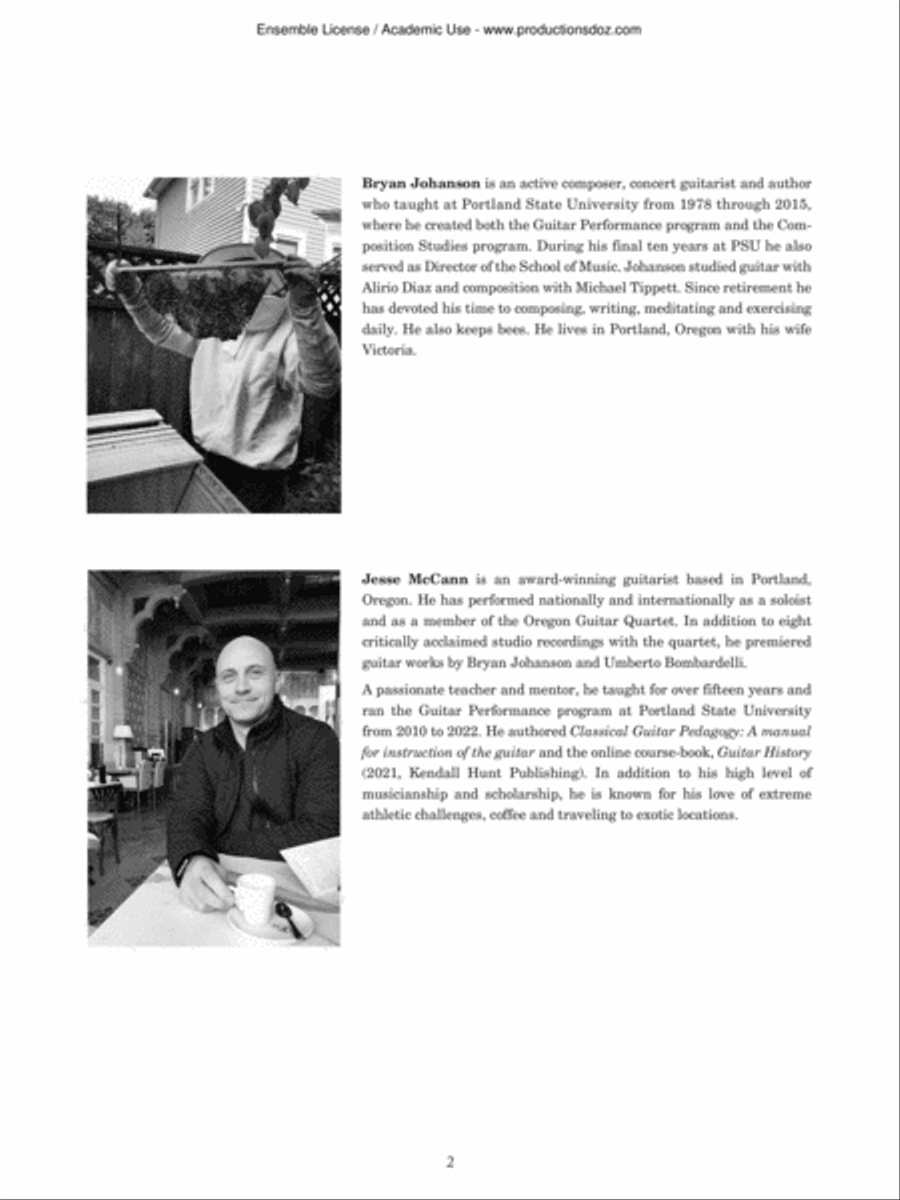 Guitar Repertoire, vol. 1 - da Milano to Villa-Lobos Classical Guitar scores gallery preview page 2