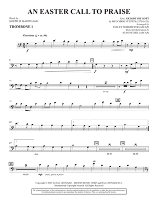 An Easter Call To Praise - Trombone 1