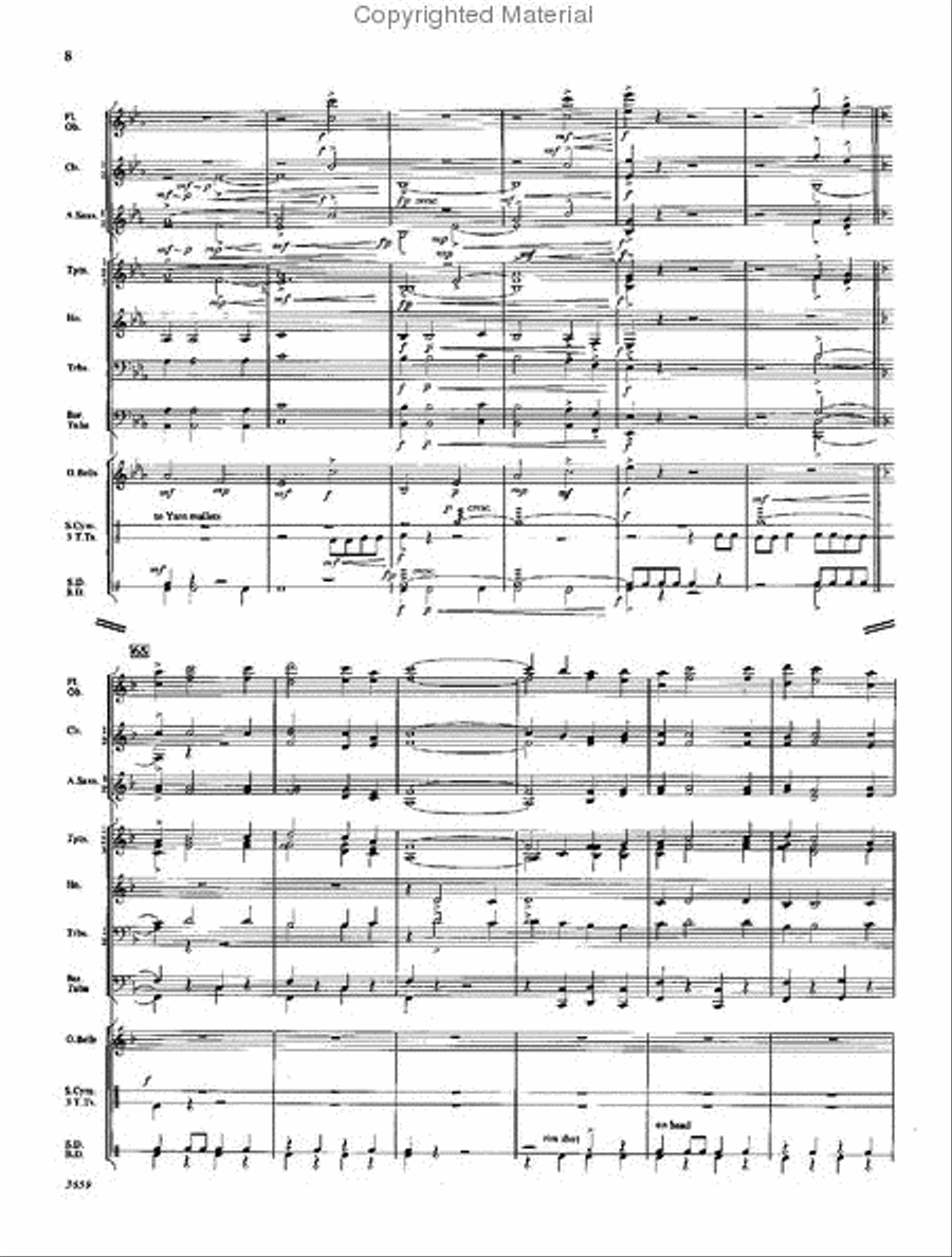 The Country Express The Country Express Concert Band scores gallery preview page 7