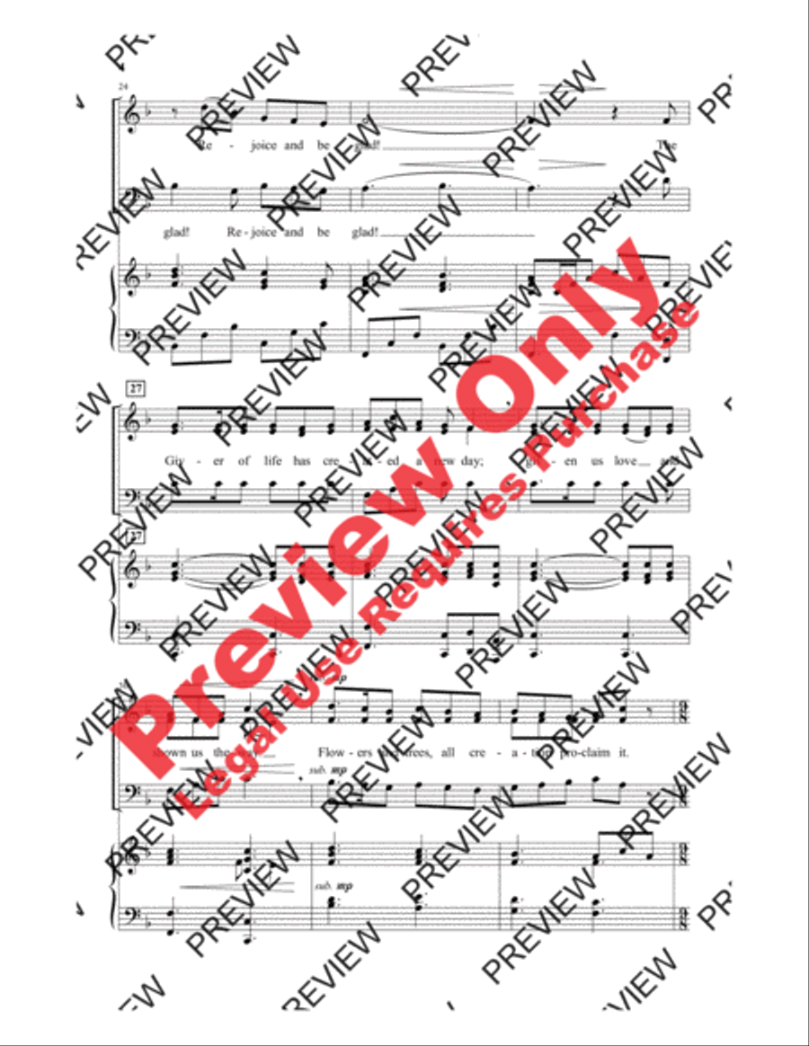 This Is the Day This Is the Day 4-Part scores gallery preview page 4