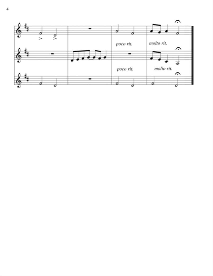 Rock-a-my-Soul -Clarinet Trio image number null