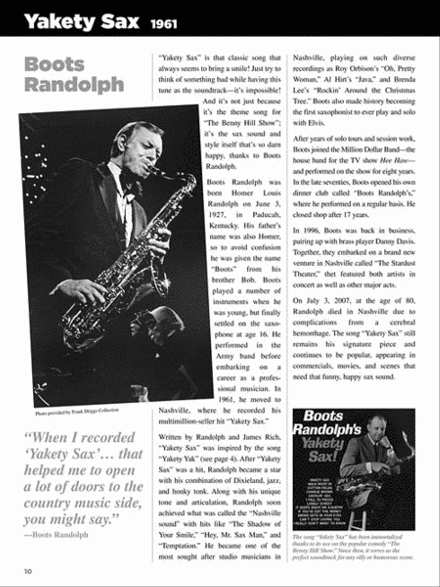 25 Great Sax Solos