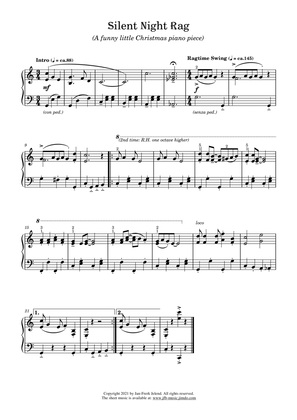 Silent Night Rag (Easy Piano Ragtime)