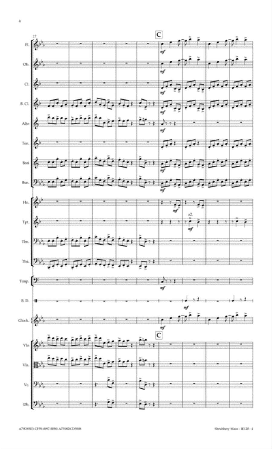 Shrubbery Maze Full Orchestra scores gallery preview page 4