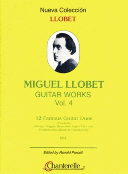 Miguel Llobet: Guitar Works Band 4