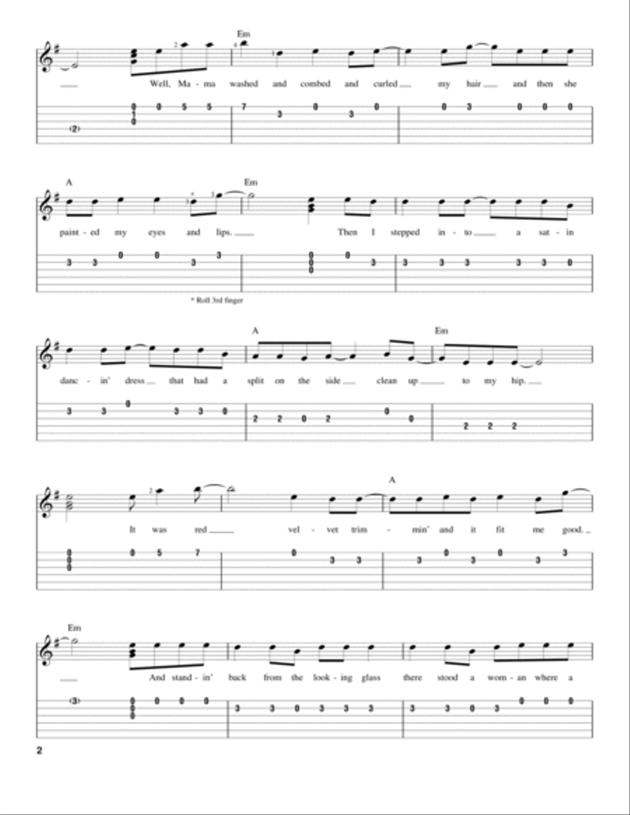 Fancy Electric Guitar scores gallery preview page 2