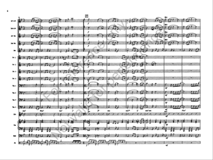 Christmas and Holiday Jazz Saver Pack Jazz Ensemble scores gallery preview page 14