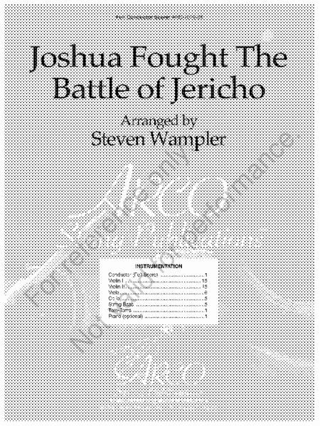 Joshua Fought The Battle Of Jericho image number null