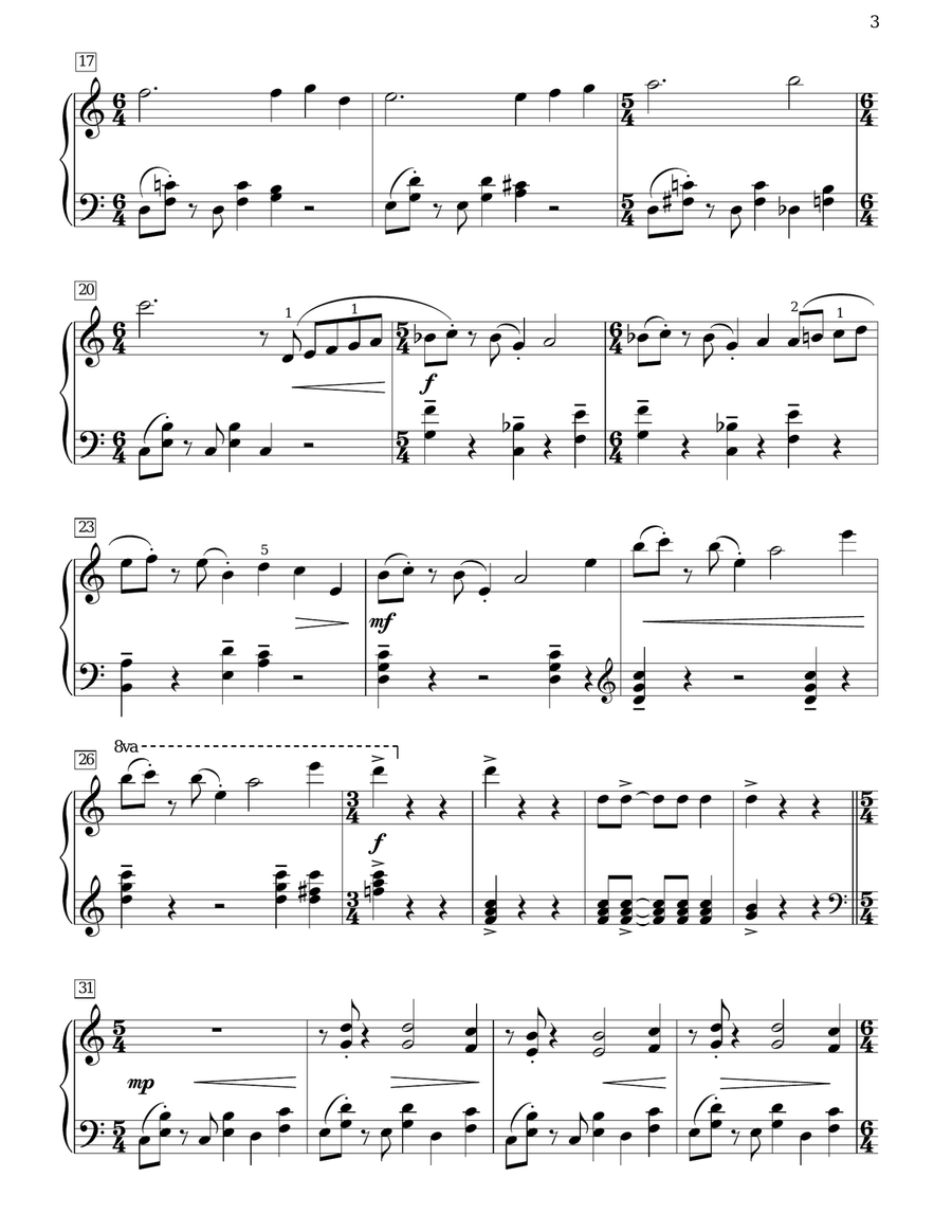 Neat Beat Neat Beat Piano Solo scores gallery preview page 2
