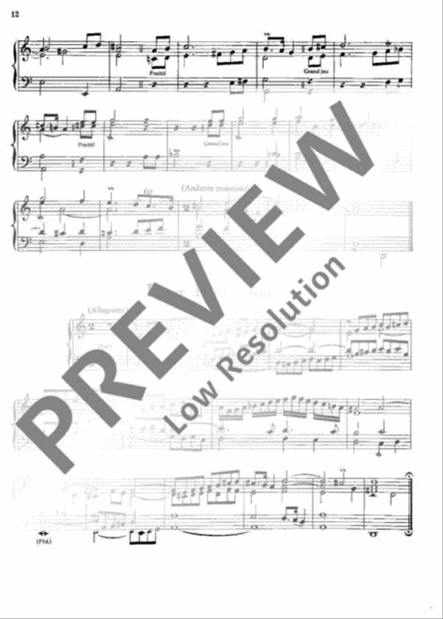 Organ Pieces Organ Pieces Organ scores gallery preview page 13