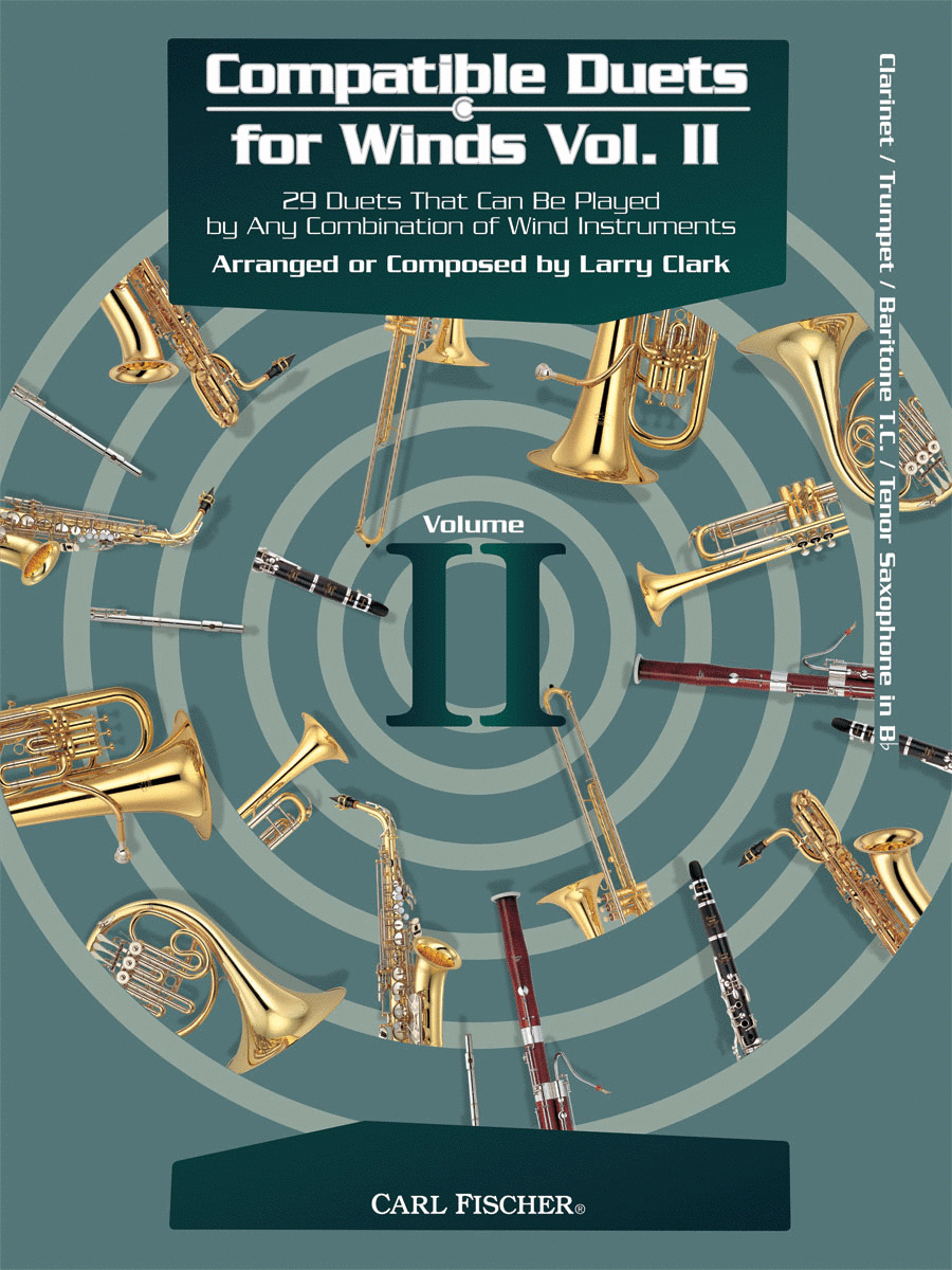Comp Duets for Winds Volume II B-Flat Clarinet scores gallery preview page 1
