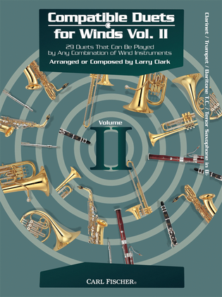 Book cover for Comp Duets for Winds Volume II