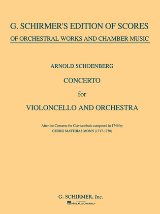 Concerto for Cello & Orchestra