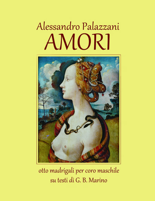 Book cover for AMORI: 8 madrigals for male chorus