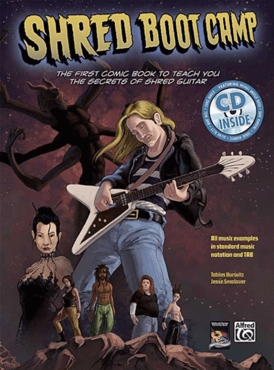 Shred Boot Camp Electric Guitar scores gallery preview page 1